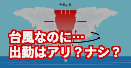 「台風の中」出勤はアリ？SNSで見た危険な働き方と過ごし方