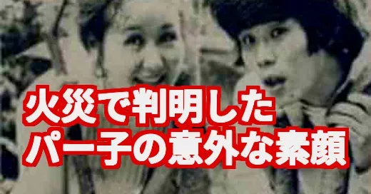 林家パー子、火災の真相と若い頃。ピンクの奥に隠された素顔とは